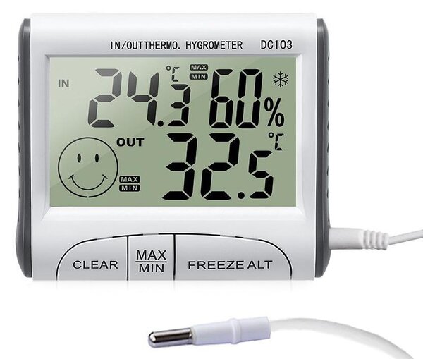 LCD bežična meteorološka stanica vanjski + senzor
