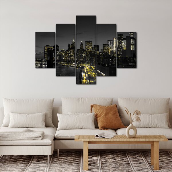 Slika noćne metropole (150x105 cm)