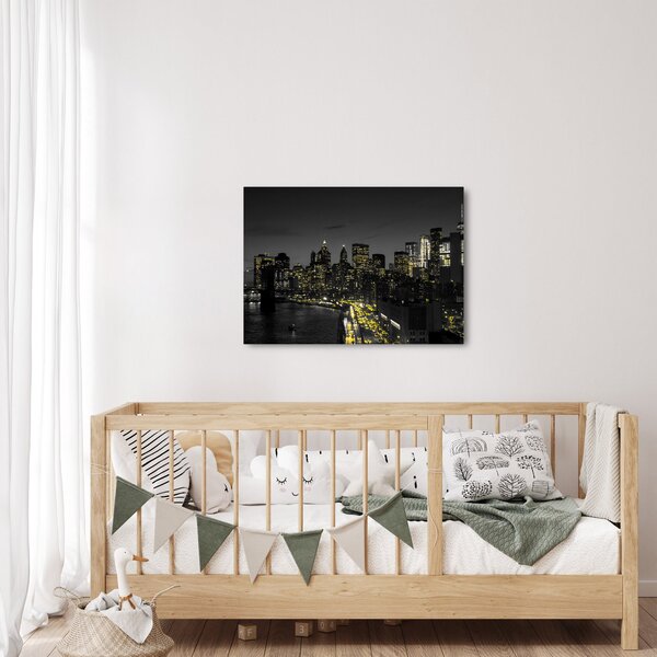 Slika noćne metropole (70x50 cm)