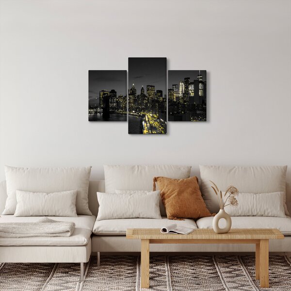 Slika noćne metropole (90x60 cm)