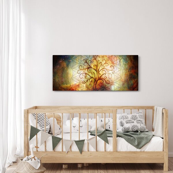 Apstraktna slika stabla (120x50 cm)