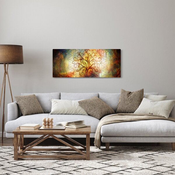 Apstraktna slika stabla (120x50 cm)