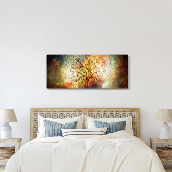 Apstraktna slika stabla (120x50 cm)