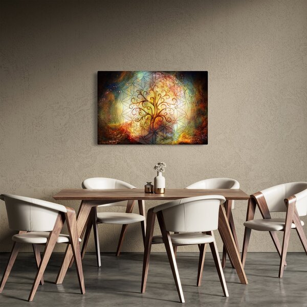 Apstraktna slika stabla (90x60 cm)