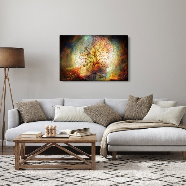 Apstraktna slika stabla (90x60 cm)