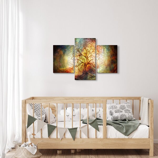 Apstraktna slika stabla (90x60 cm)