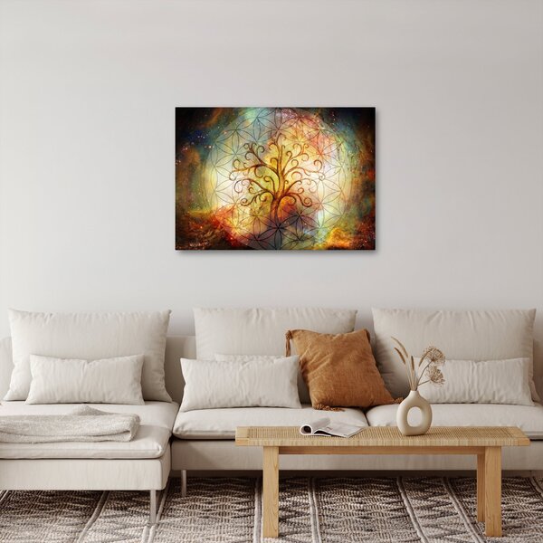 Apstraktna slika stabla (70x50 cm)