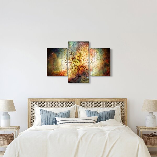 Apstraktna slika stabla (90x60 cm)