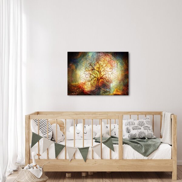 Apstraktna slika stabla (70x50 cm)
