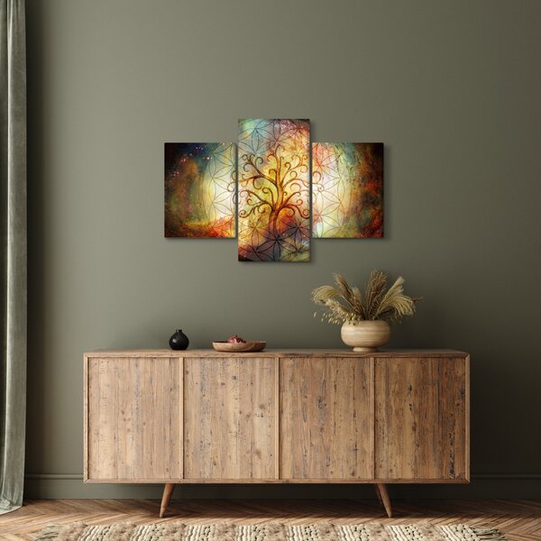 Apstraktna slika stabla (90x60 cm)