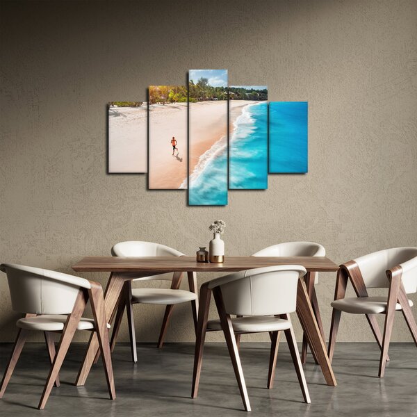 Slikanje - Trčanje na plaži (150x105 cm)