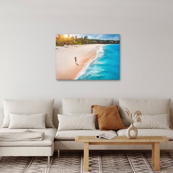 Slikanje - Trčanje na plaži (70x50 cm)