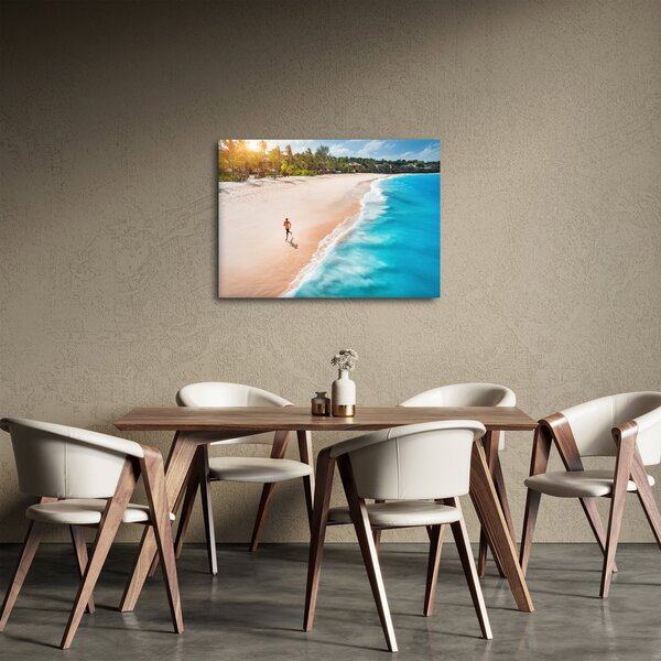 Slikanje - Trčanje na plaži (70x50 cm)