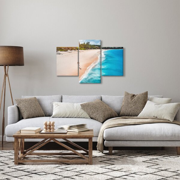 Slikanje - Trčanje na plaži (90x60 cm)