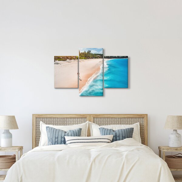 Slikanje - Trčanje na plaži (90x60 cm)