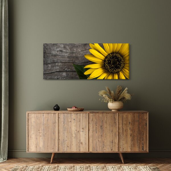 Slika - Cvijet suncokreta (120x50 cm)