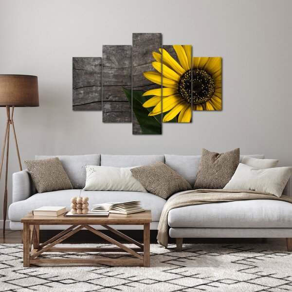 Slika - Cvijet suncokreta (150x105 cm)