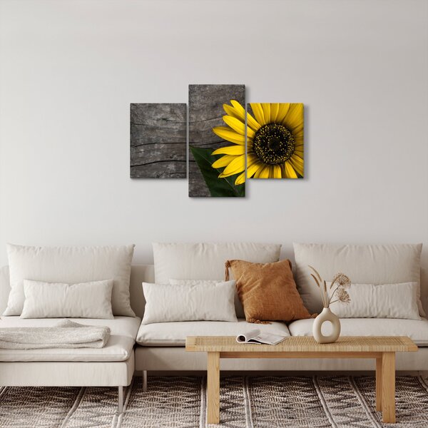 Slika - Cvijet suncokreta (90x60 cm)