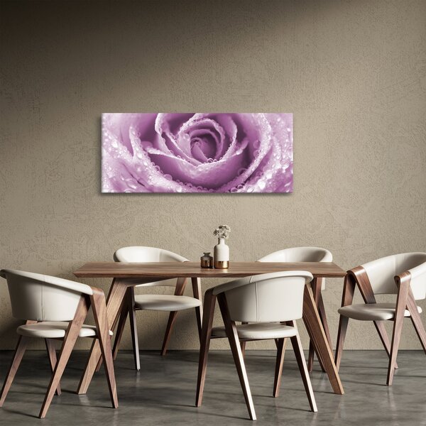 Slika detalja cvijeta ruže (120x50 cm)