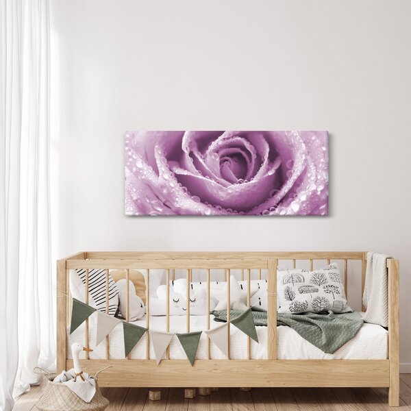 Slika detalja cvijeta ruže (120x50 cm)