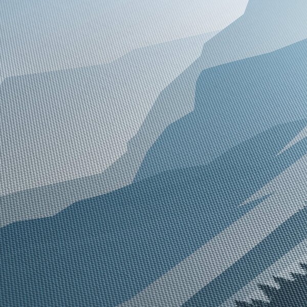 Slika - Planine pogledom grafičara (120x50 cm)