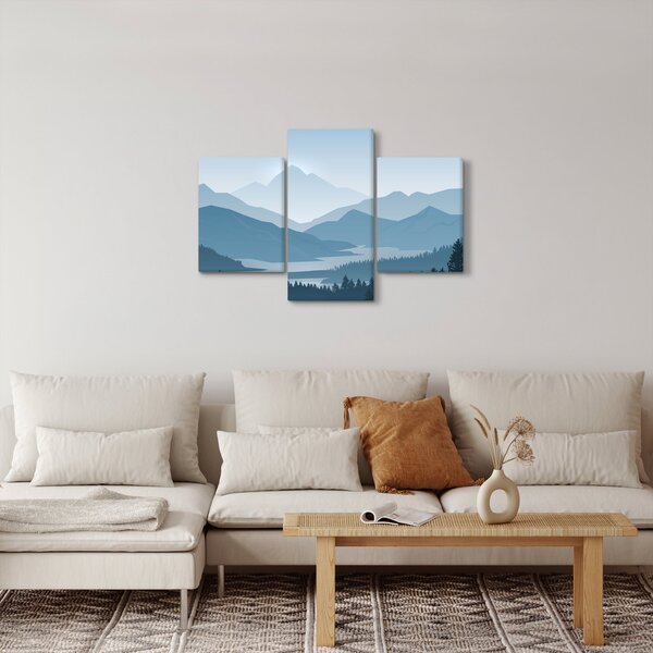 Slika - Planine pogledom grafičara (90x60 cm)
