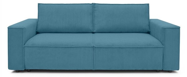 Sofa na razvlačenje od tirkiznog sumota Bobochic Paris Nihad, 245 cm