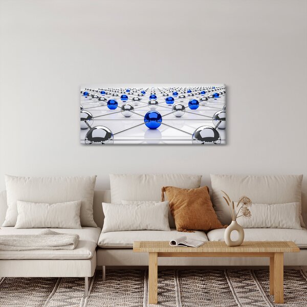 Slika povezanih kugli (120x50 cm)