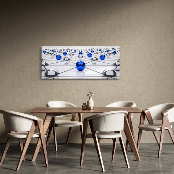 Slika povezanih kugli (120x50 cm)