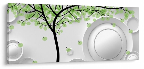 Slika umjetničke apstrakcije (120x50 cm)