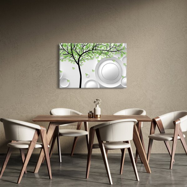 Slika umjetničke apstrakcije (90x60 cm)