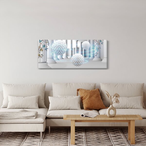 Apstraktna slika u antičkom stilu (120x50 cm)