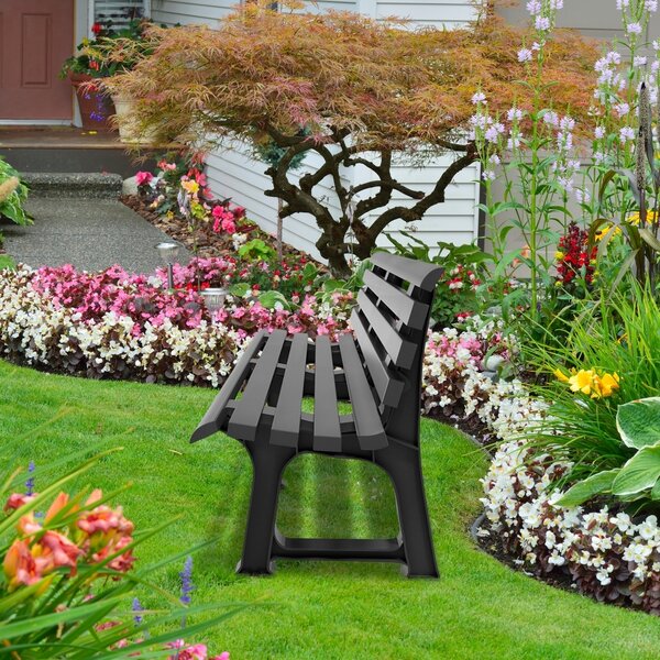 Vrtna klupa ORCHIDEA, 145x49x74 cm, antracit I.P.A.E-Progarden