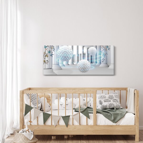 Apstraktna slika u antičkom stilu (120x50 cm)
