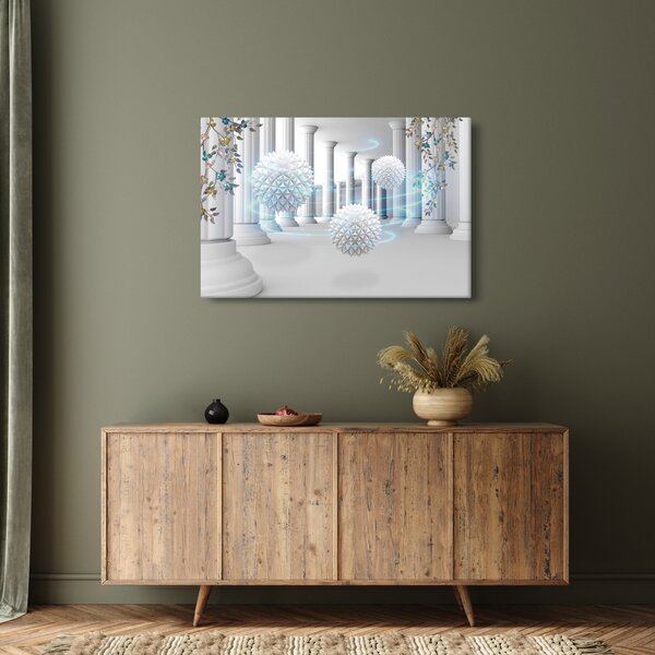 Apstraktna slika u antičkom stilu (90x60 cm)