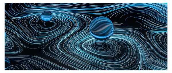 Apstraktna slika (120x50 cm)