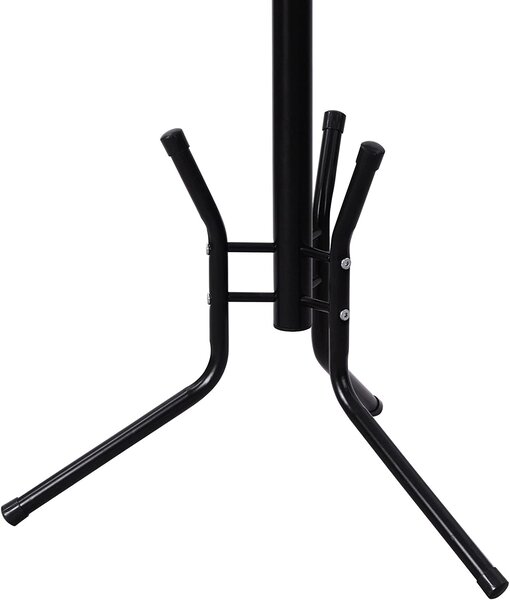 Stalak SAMUEL, 49x176 cm, crni SongmicsHome