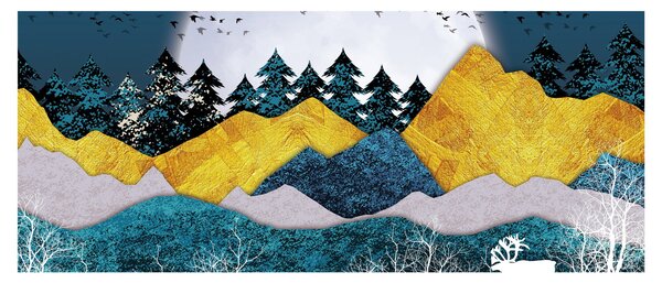Slika - Polarni krajolik (120x50 cm)
