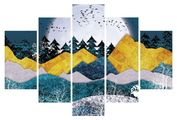 Slika - Polarni krajolik (150x105 cm)