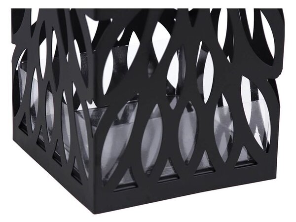 Metalni stalak za kišobrane FLORE, 15,5x15,5x49 cm, crni SongmicsHome