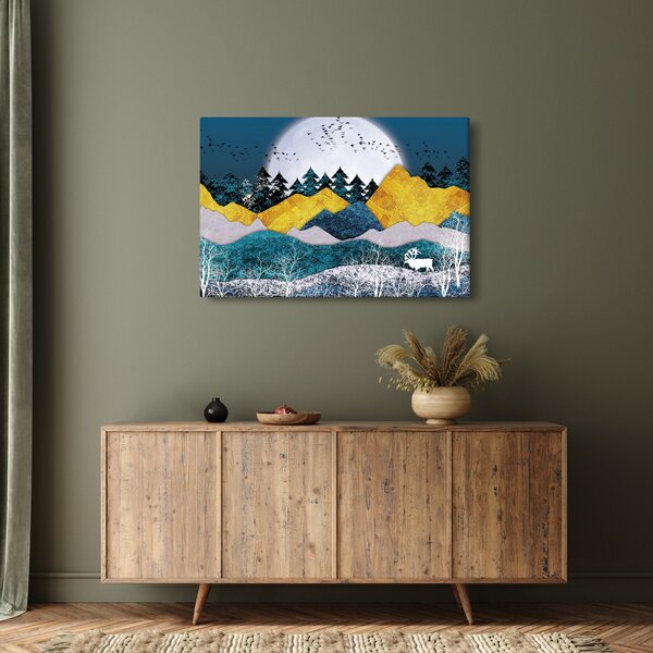 Slika - Polarni krajolik (90x60 cm)