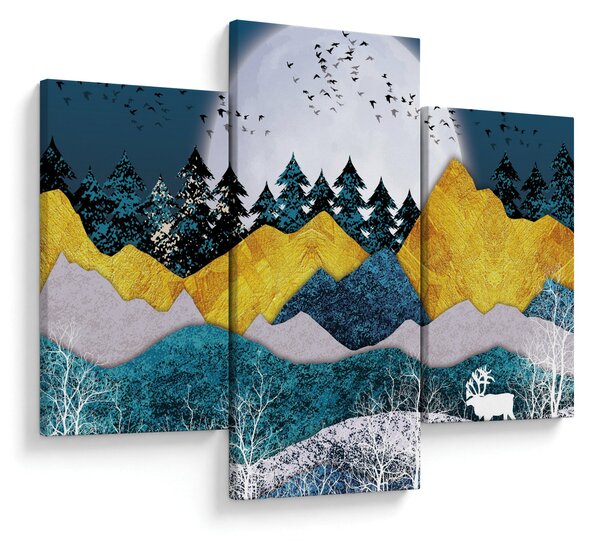 Slika - Polarni krajolik (90x60 cm)