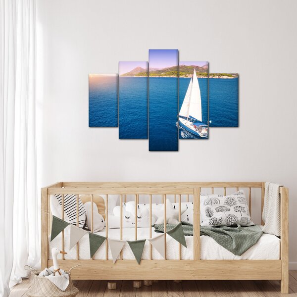 Slika - Izlet brodom (150x105 cm)