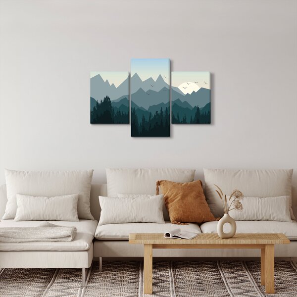 Slika - Planine pogledom grafičara (90x60 cm)