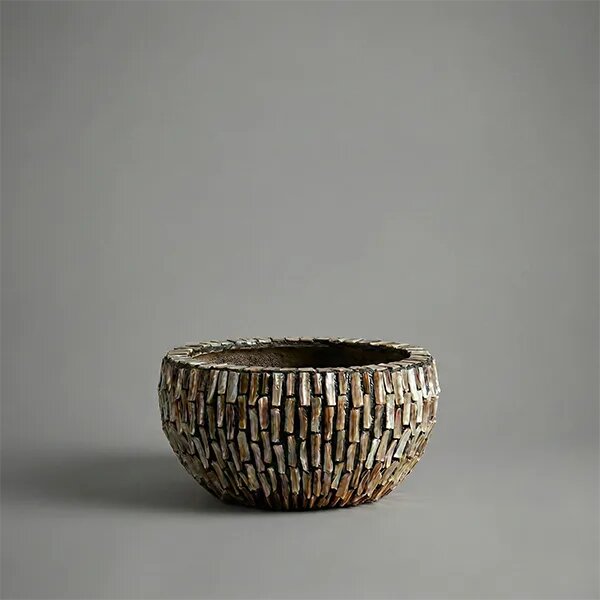 Vaza za cvijeće Aurelia 45 × 22 cm Dark Pearl - 0 - 30cm - Fiberglass - 31 do 50cm