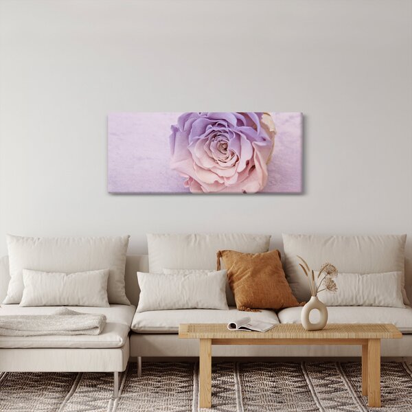Slika detalja cvijeta ruže (120x50 cm)