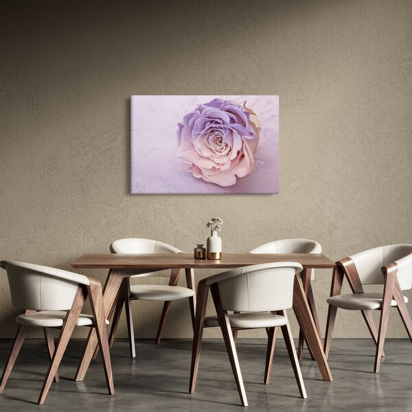 Slika detalja cvijeta ruže (90x60 cm)
