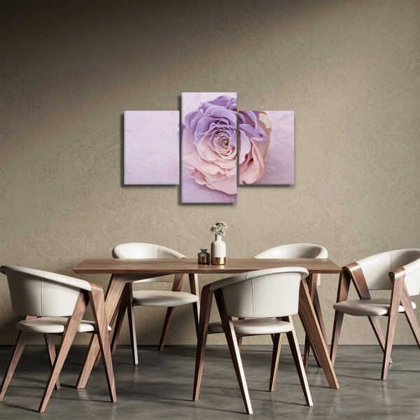 Slika detalja cvijeta ruže (90x60 cm)