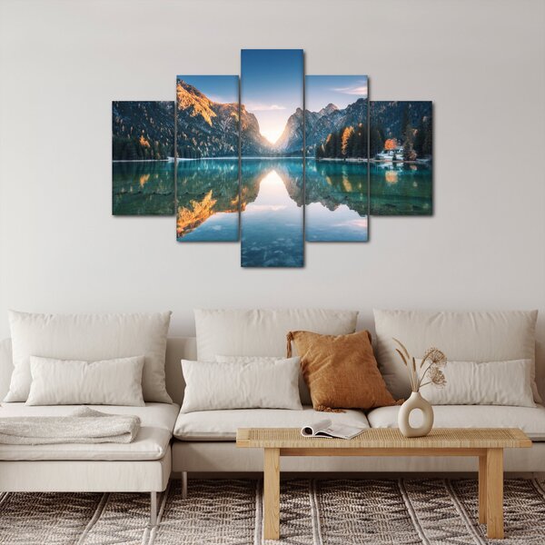 Slika - Gorsko jezero (150x105 cm)
