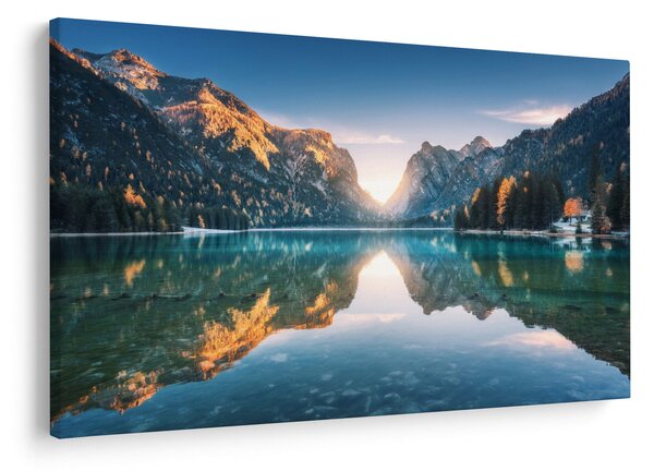 Slika - Gorsko jezero (90x60 cm)